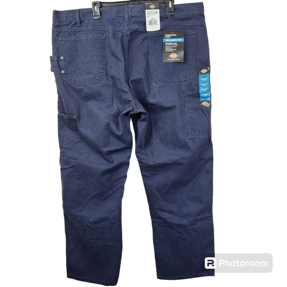 NEW Deadstock Dickies Relaxed Fit Straight Leg Carpenter Jeans 44x30